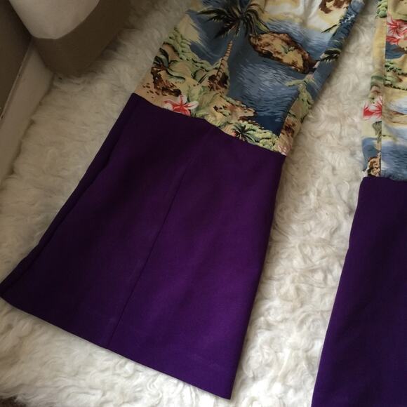 Reworked Vintage Tropical Ocean View Printed Pants-CA5 - Picture 12 of 12